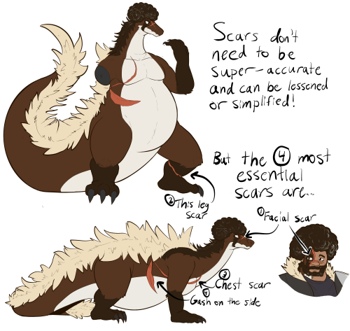 A note on scars