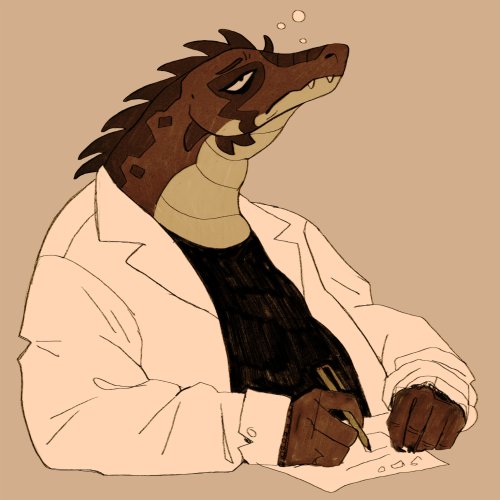 Tired lizard